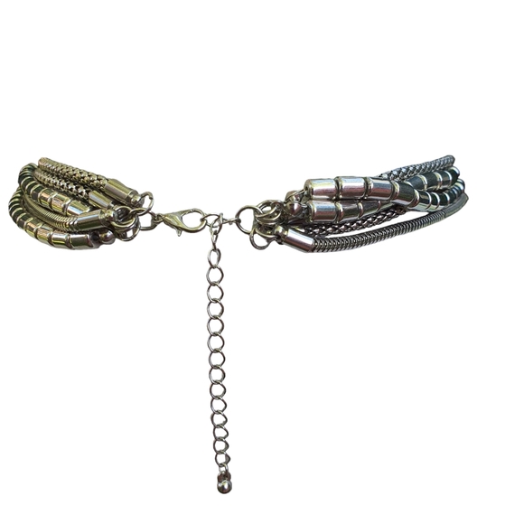 Multi Strand Fashion Necklace - Picture 3 of 4